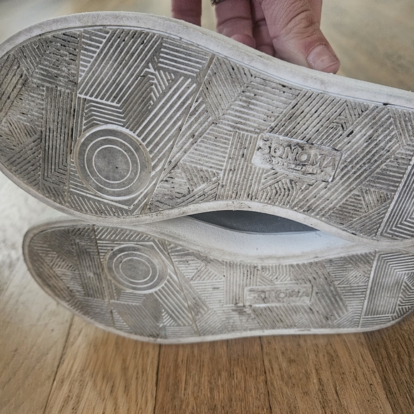 Sonoma Boys Gray Loafers Boat Shoes Size 13 - Picture 4 of 5